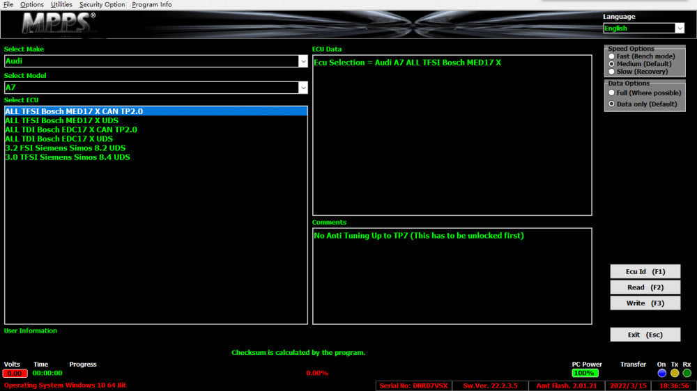 Mpps V22 (programator ECU) WSZYSTKIE JĘZYKI